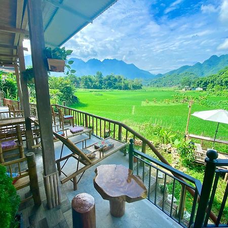 Meadow Mai Chau Homestay מראה חיצוני תמונה