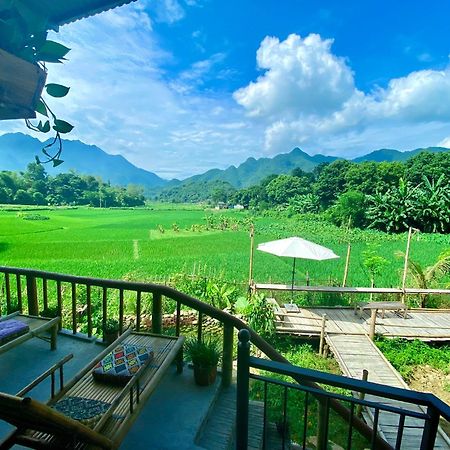 Meadow Mai Chau Homestay מראה חיצוני תמונה