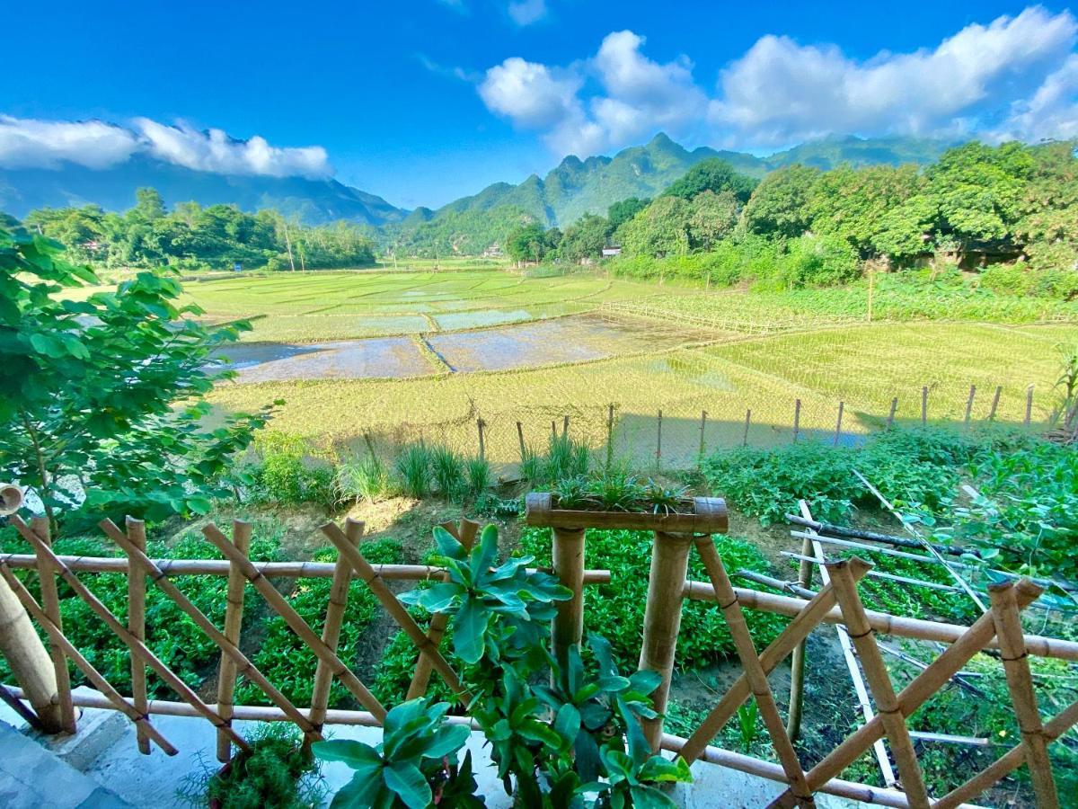 Meadow Mai Chau Homestay מראה חיצוני תמונה