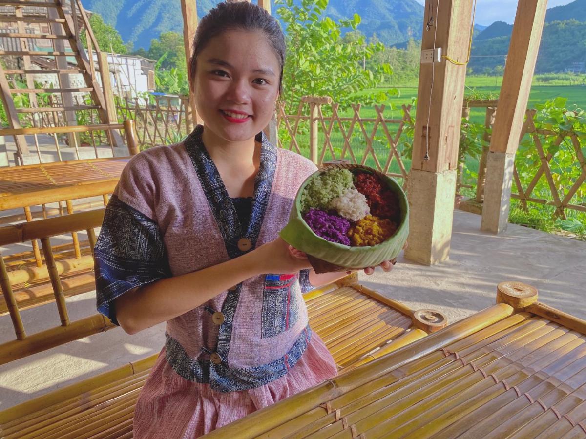 Meadow Mai Chau Homestay מראה חיצוני תמונה