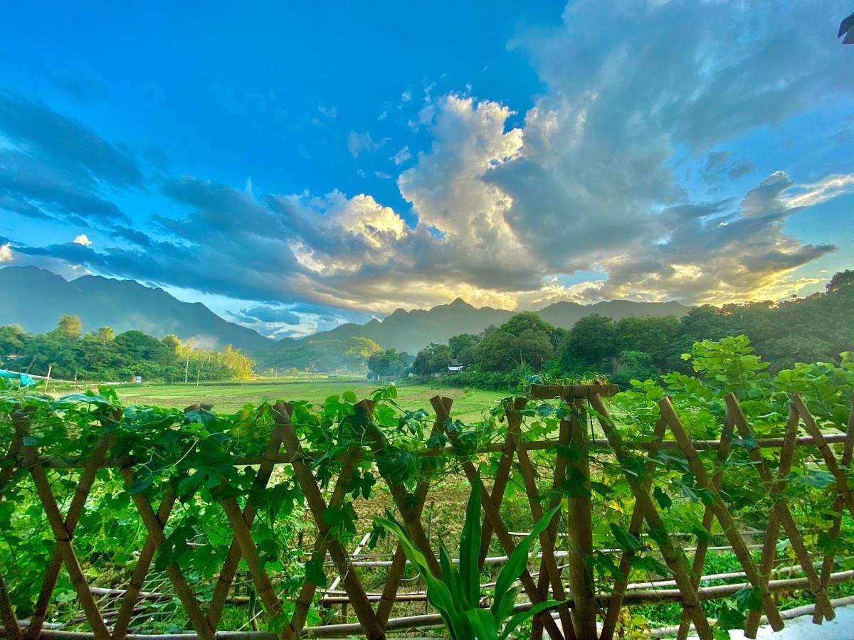 Meadow Mai Chau Homestay מראה חיצוני תמונה