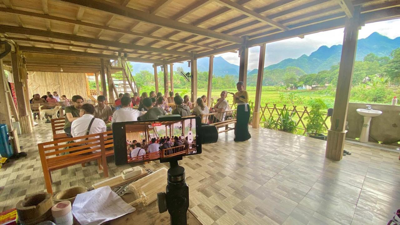 Meadow Mai Chau Homestay מראה חיצוני תמונה