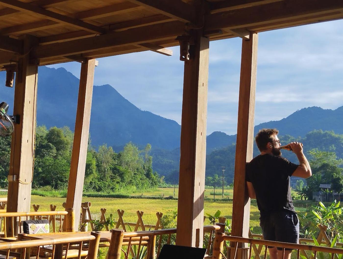 Meadow Mai Chau Homestay מראה חיצוני תמונה