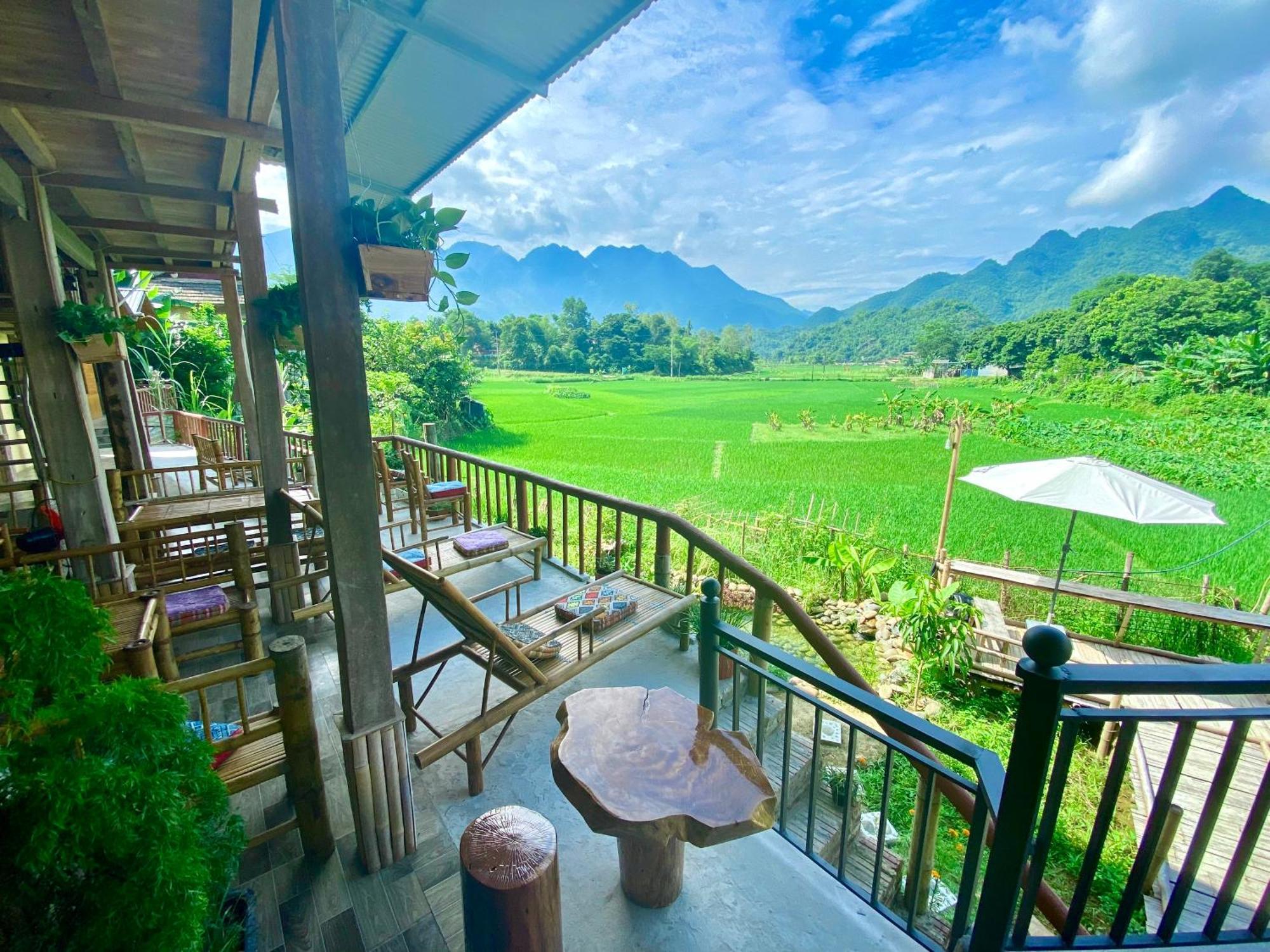 Meadow Mai Chau Homestay מראה חיצוני תמונה