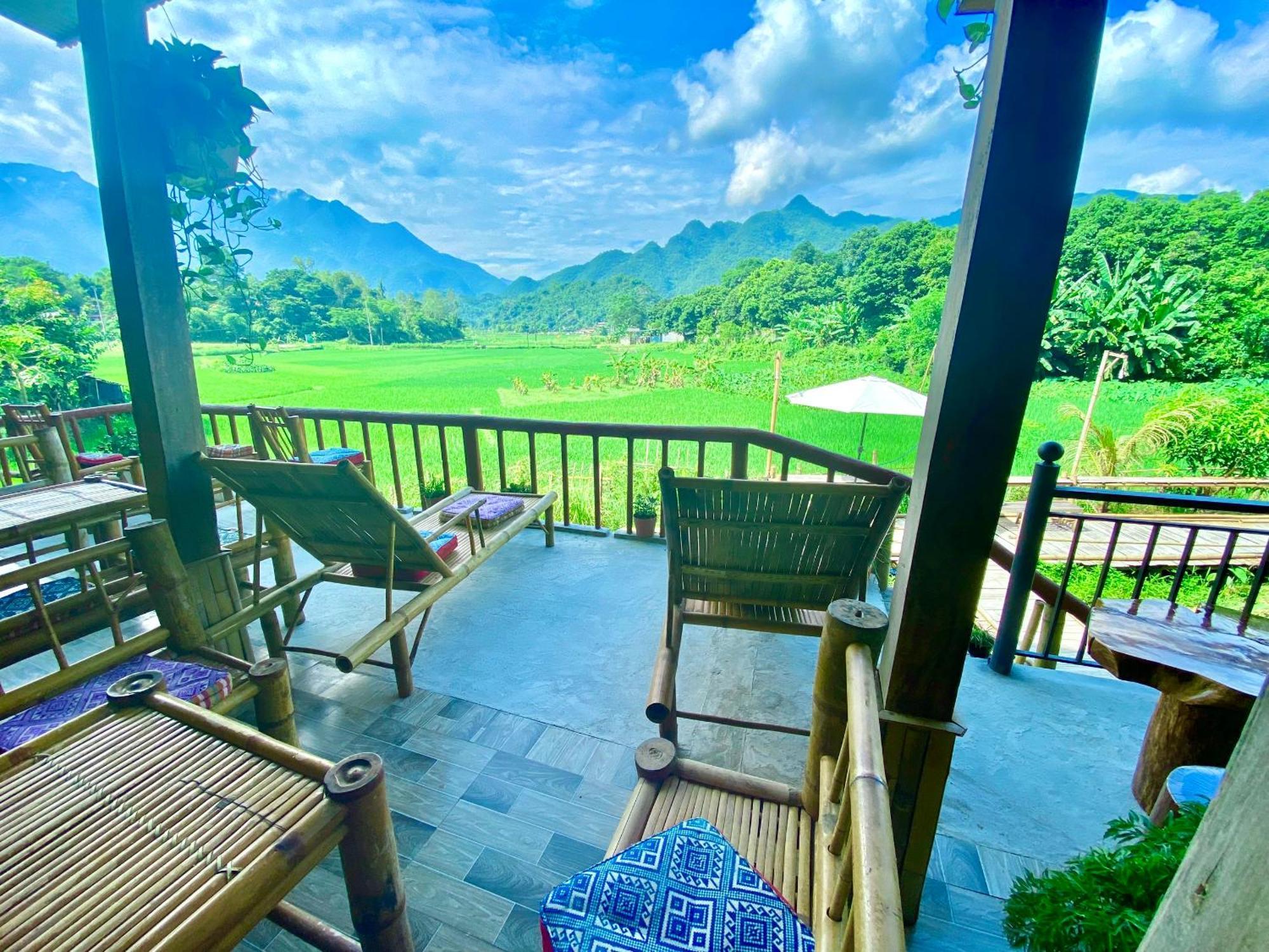 Meadow Mai Chau Homestay מראה חיצוני תמונה