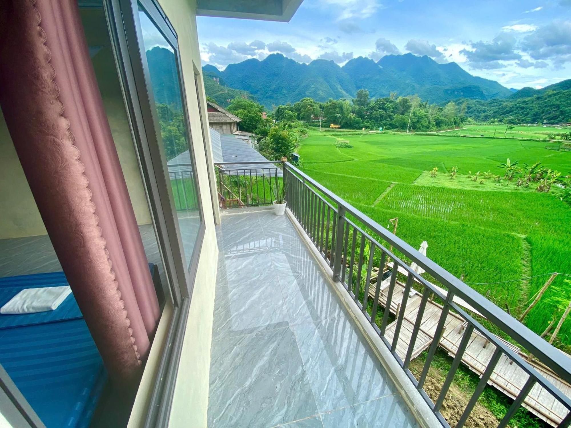Meadow Mai Chau Homestay מראה חיצוני תמונה