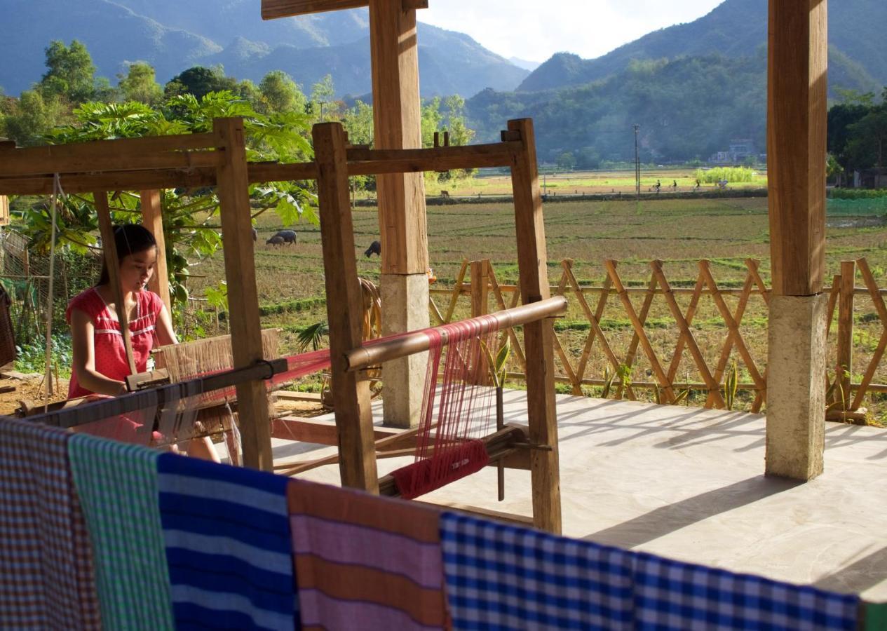 Meadow Mai Chau Homestay מראה חיצוני תמונה